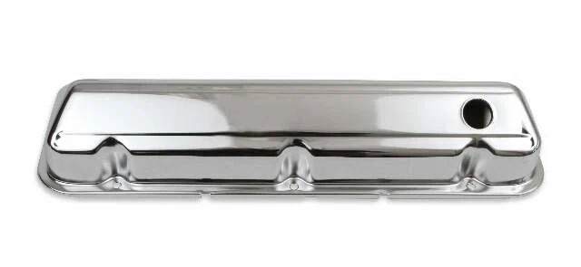Mr. Gasket Chrome Valve Covers with Baffle - 9413